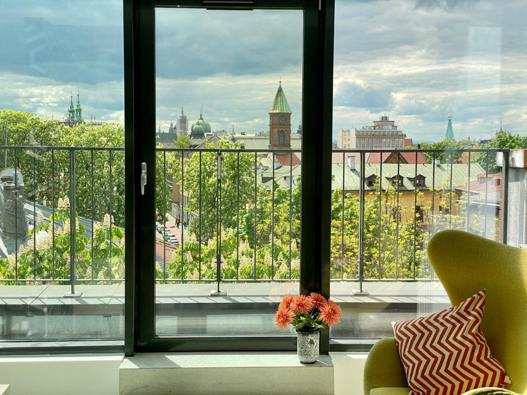 Angel Mint Apartment - Free Parking - Balcony Cracovie Extérieur photo