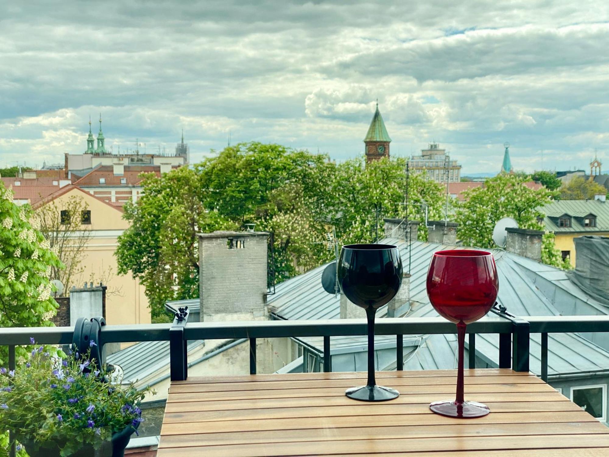 Angel Mint Apartment - Free Parking - Balcony Cracovie Chambre photo
