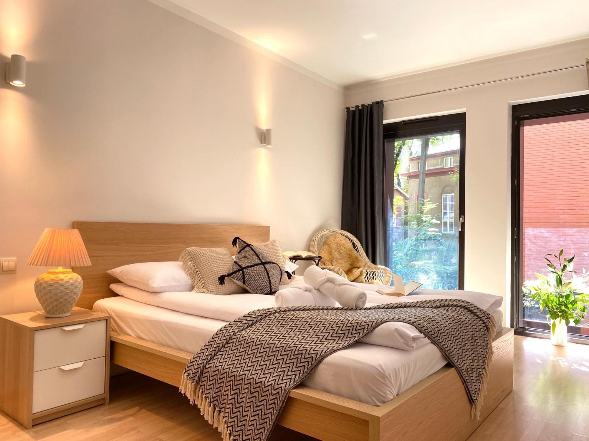 Angel Mint Apartment - Free Parking - Balcony Cracovie Chambre photo